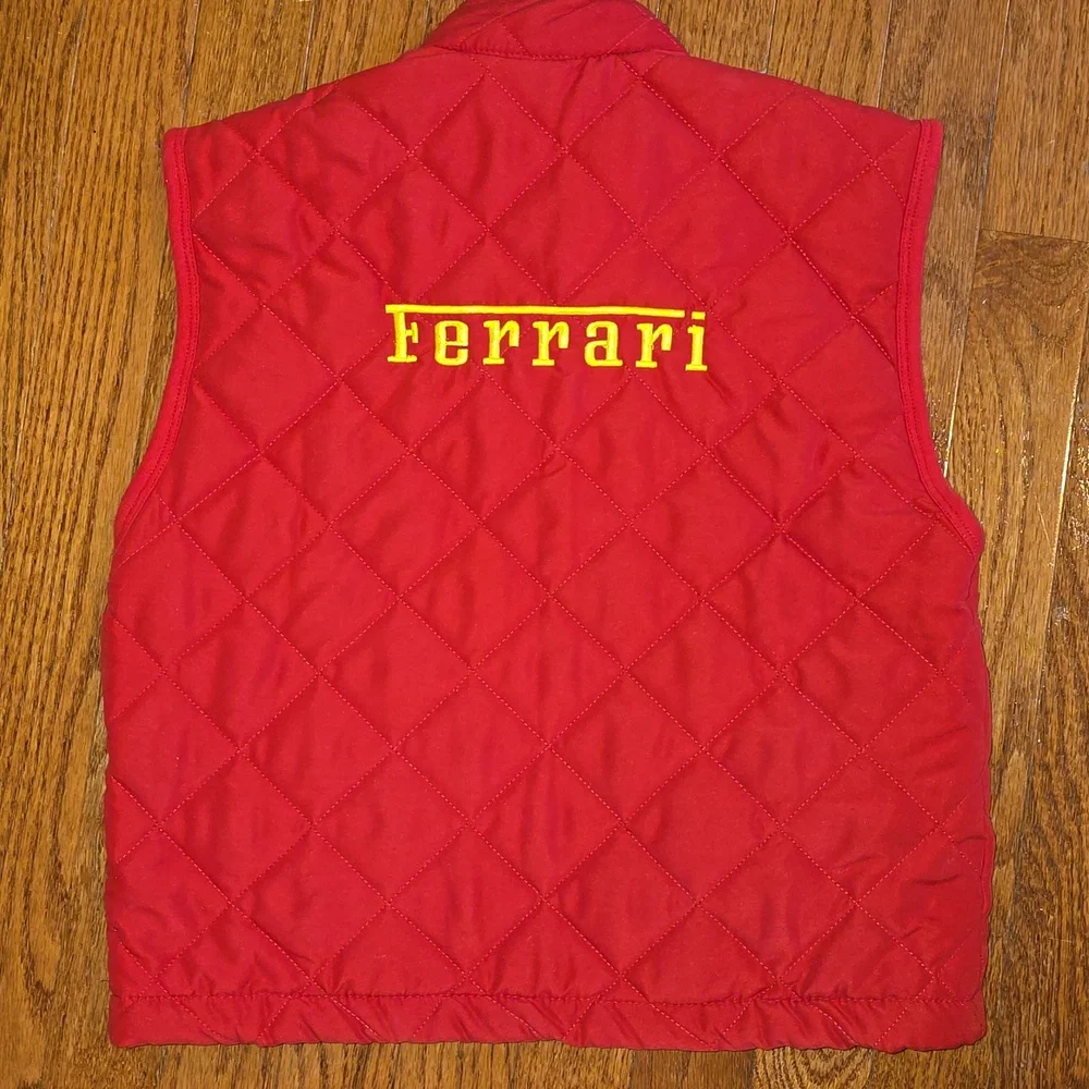 Ferrari Red Vest and Black Jacket Combo - Picture 6 of 6